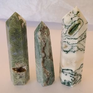 Moss Agate Points